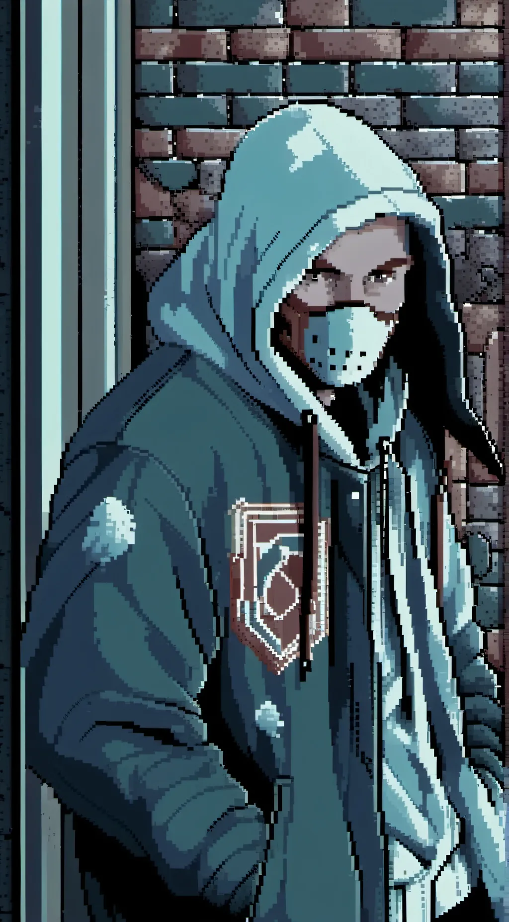 ai character: FIXING ART background