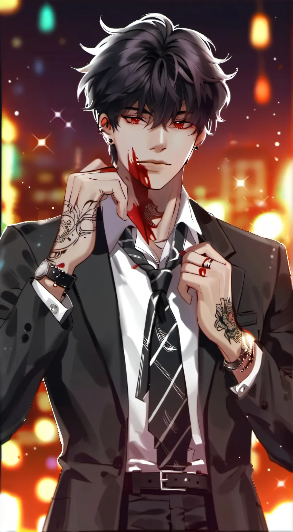 ai character: Aiden  background