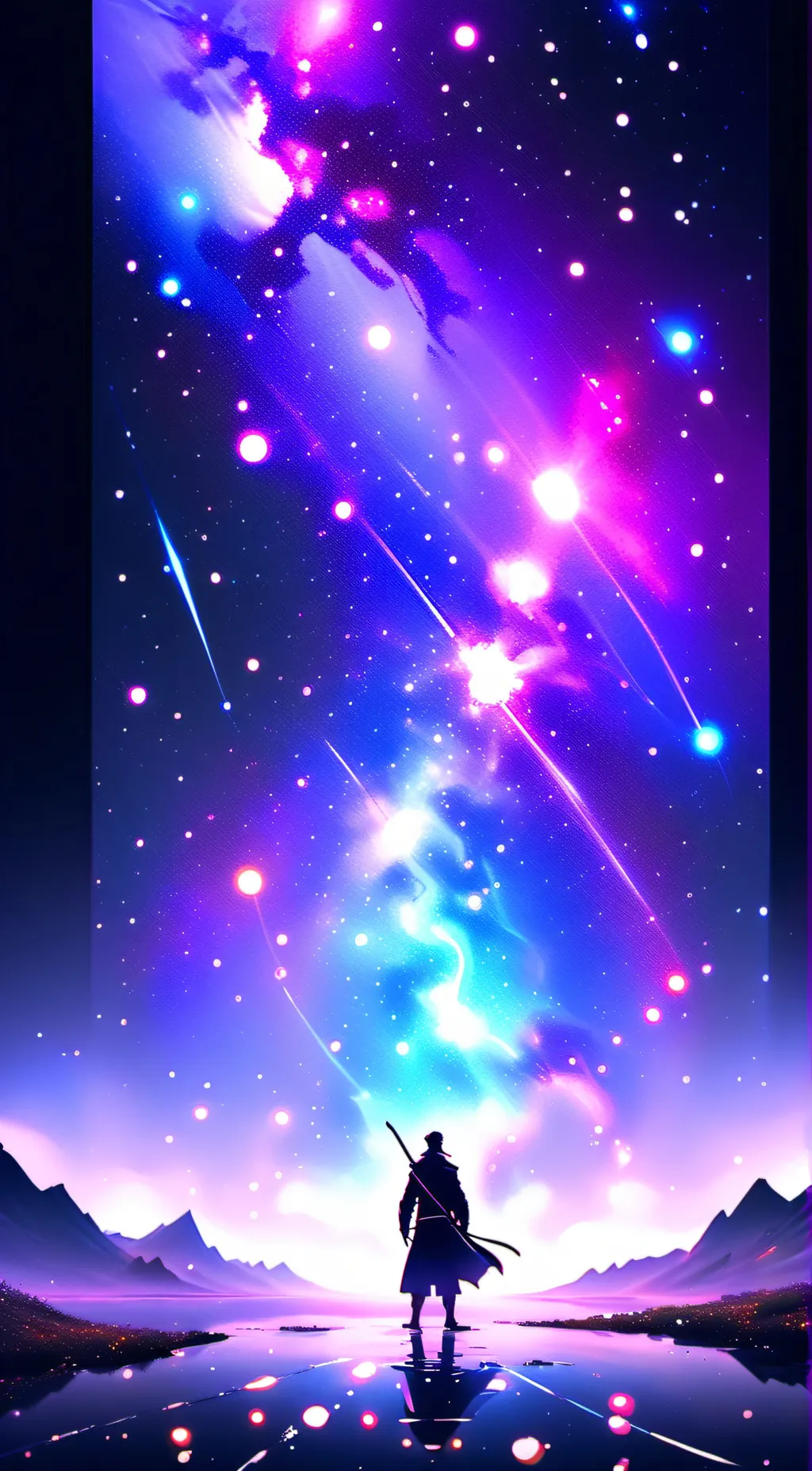 ai character: count to 100 background