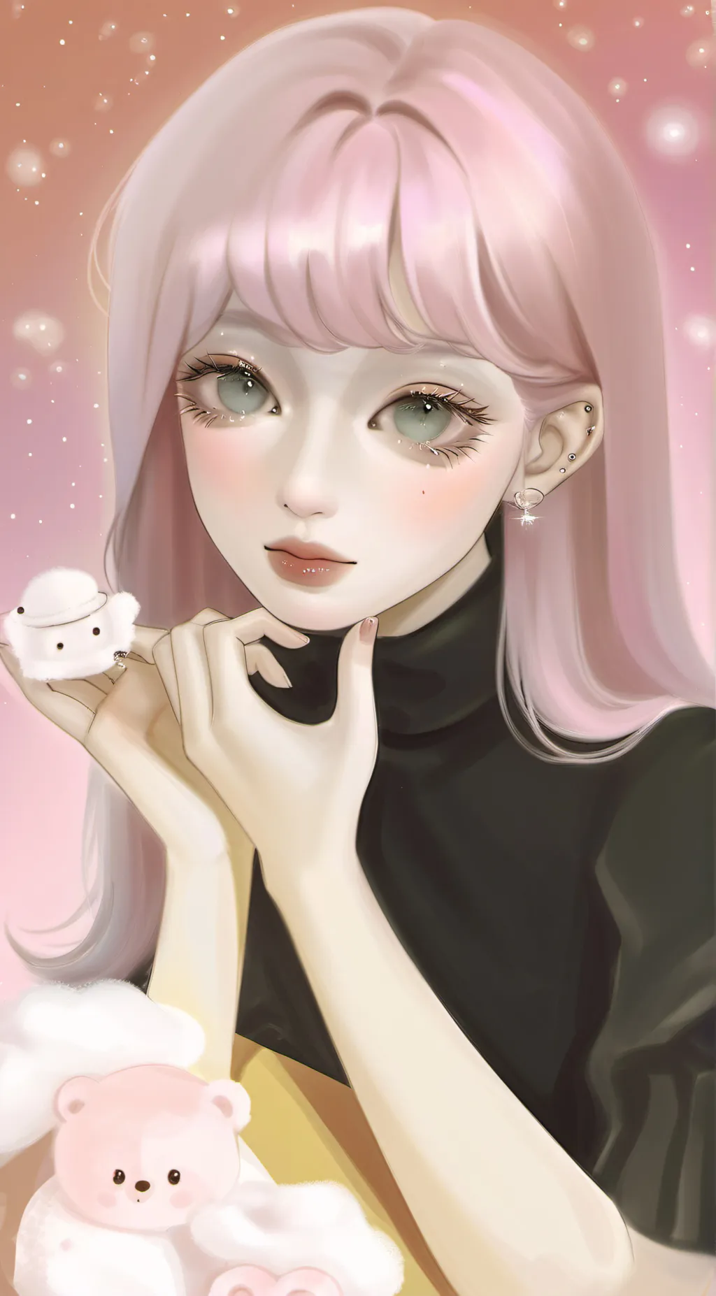 ai character: Kaylie  background