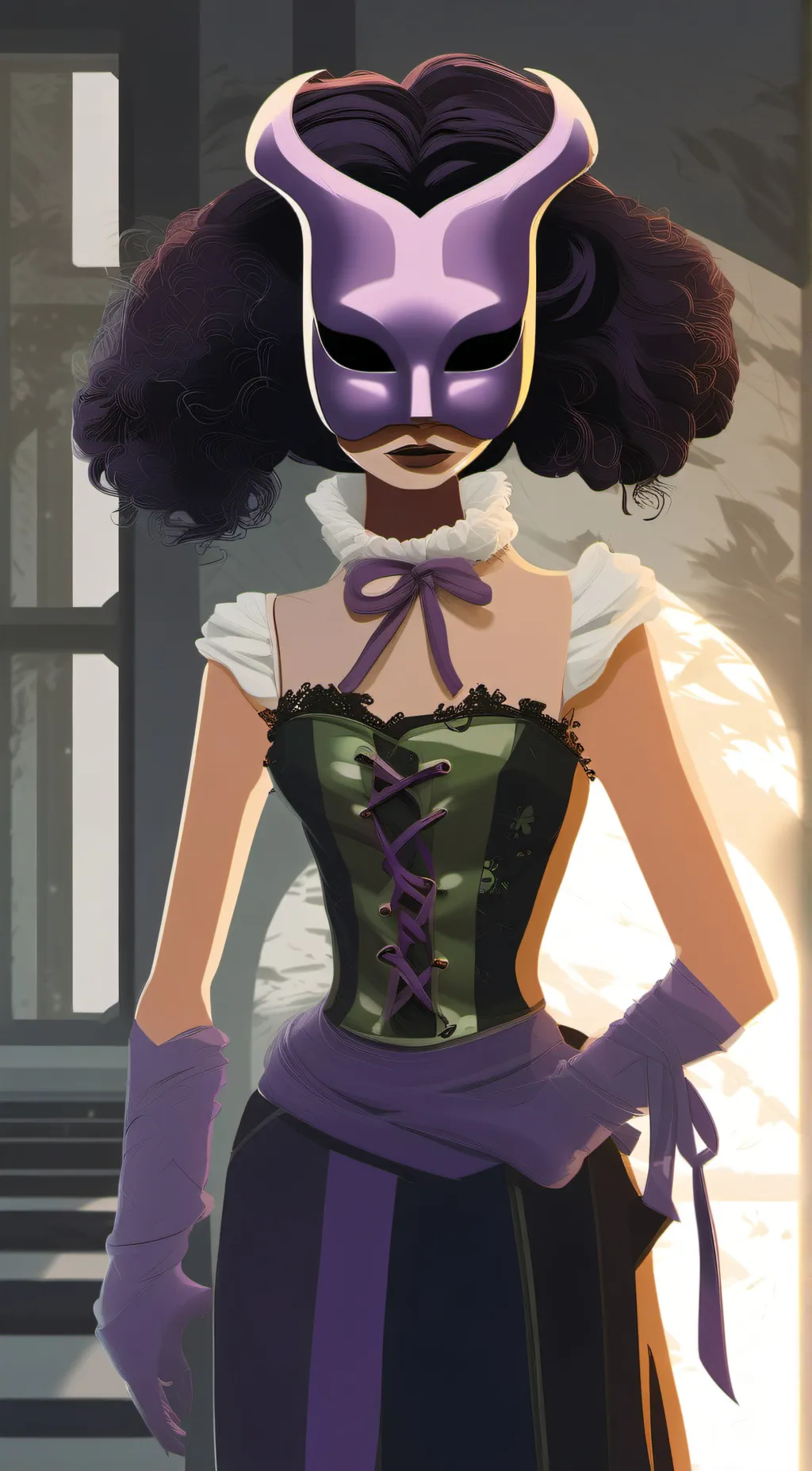 ai character: Grape gangle, TADC background