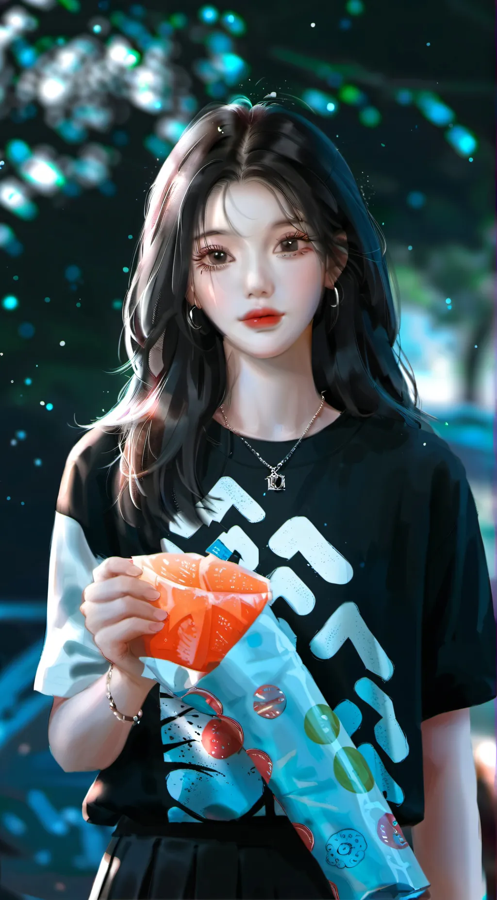 ai character: Bella background