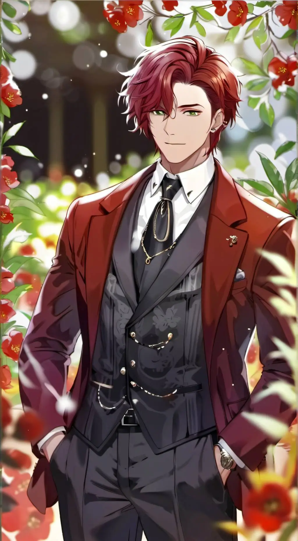 ai character: Alastor  background