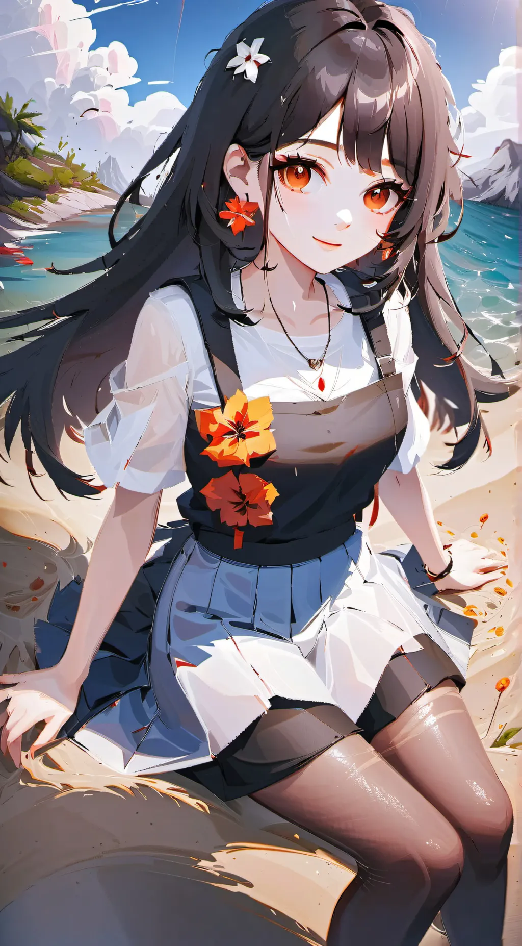 ai character: Chloe🏝️ background