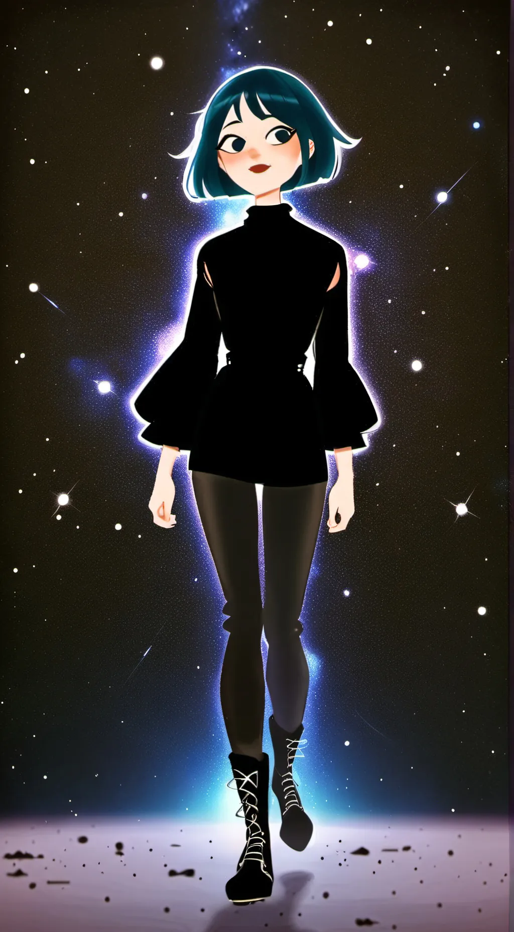 ai character: gwen  background