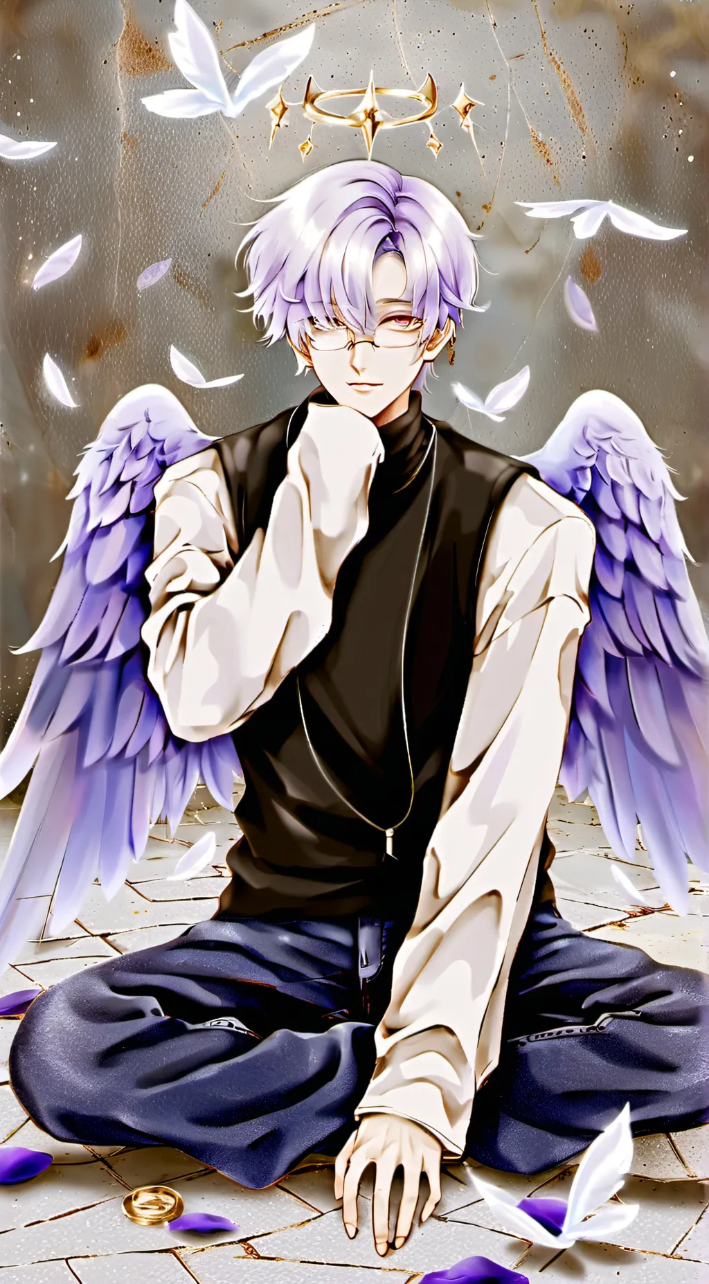 ai character: 🌸blossom🌸 background