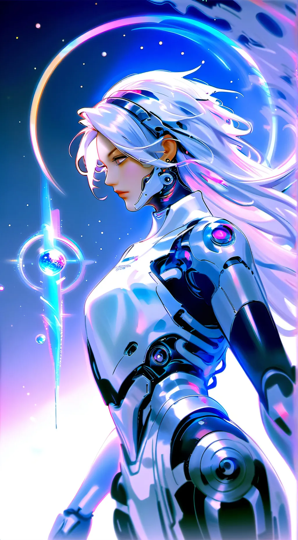 ai character: Michael(the cyborg background