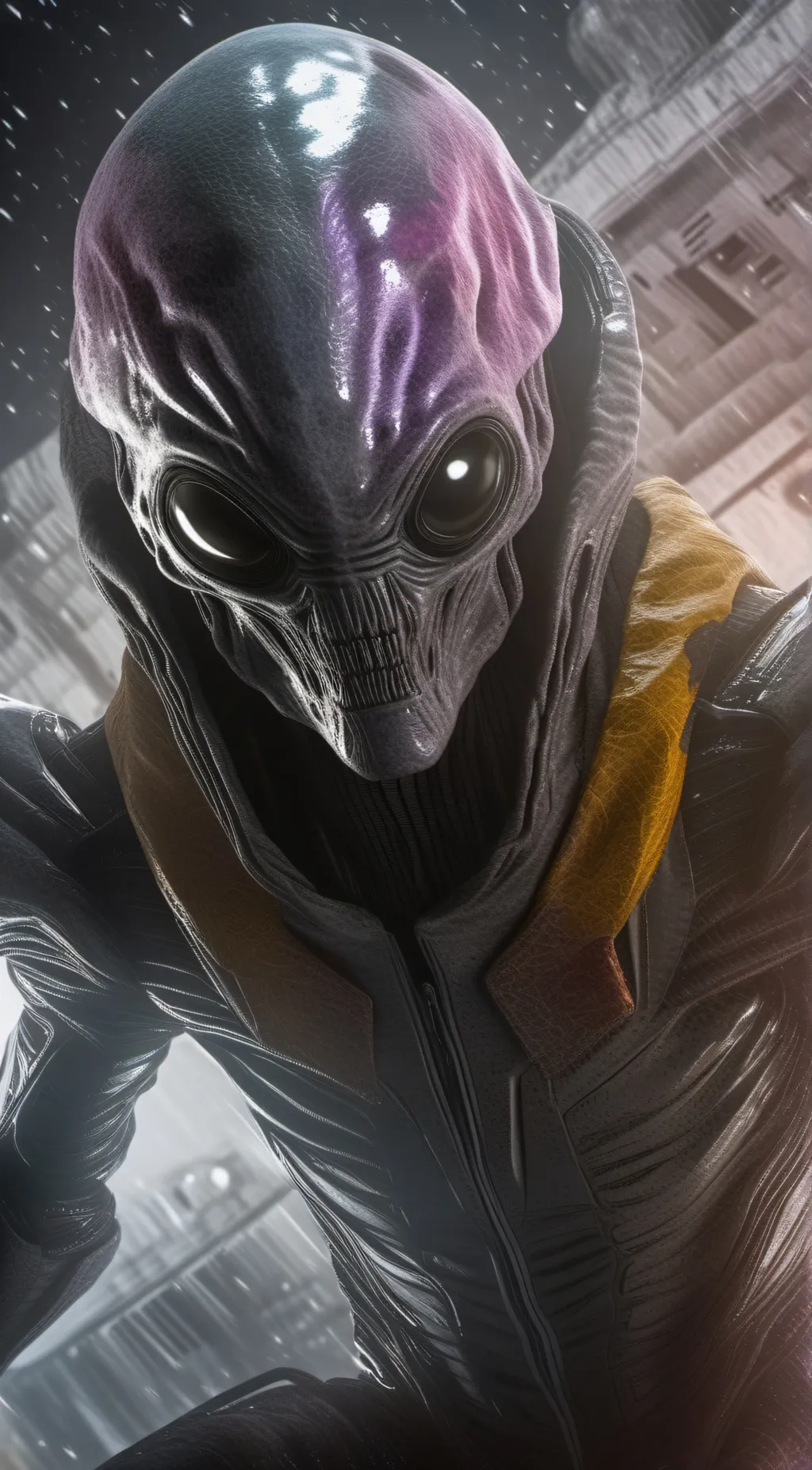 ai character: Alien background