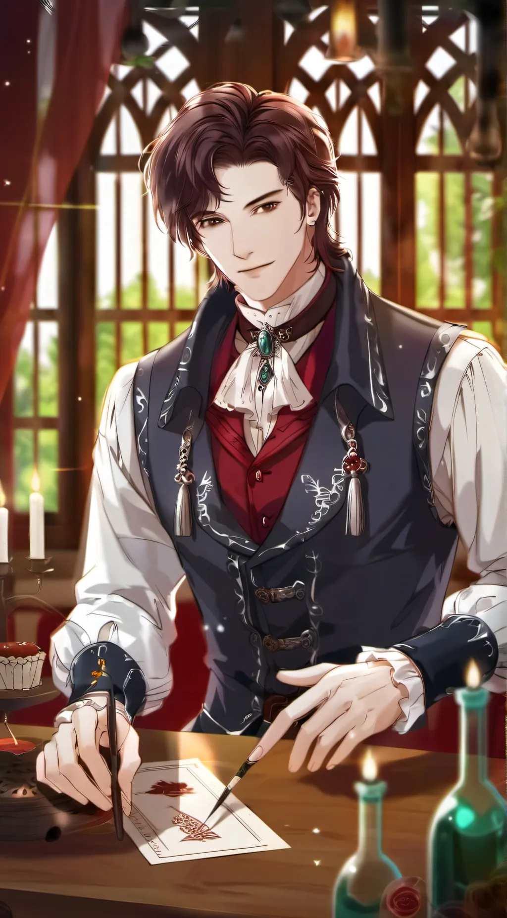 ai character: Alfred background