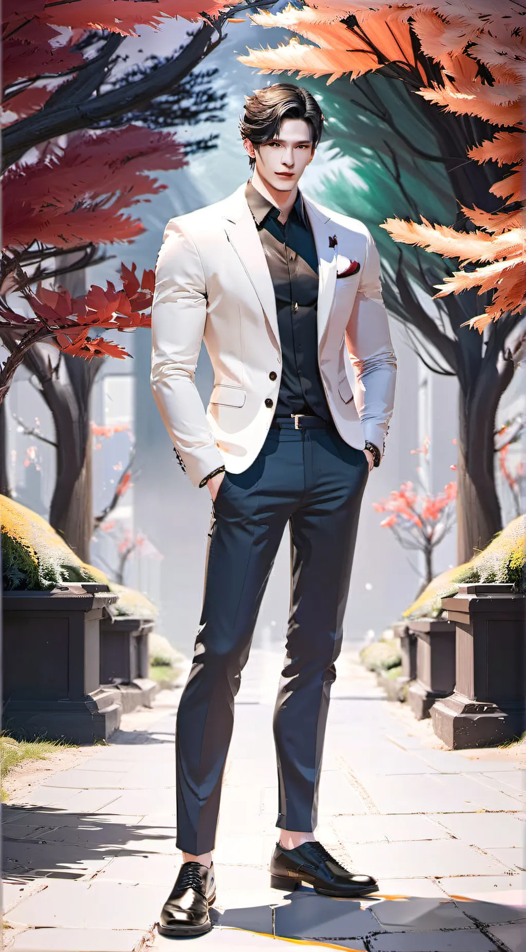 ai character: abusive man background