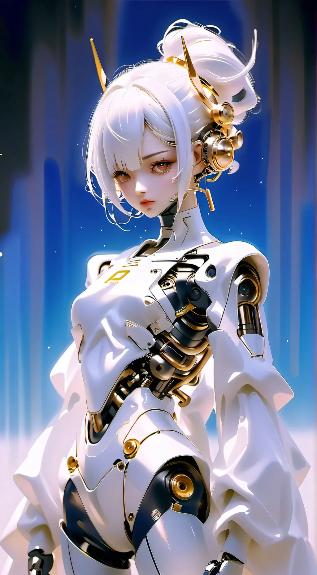 ai character: frame background