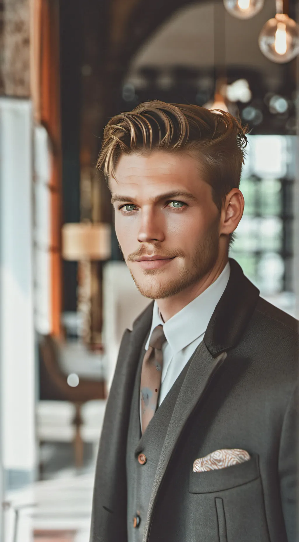 ai character: Lincoln Campbell  background