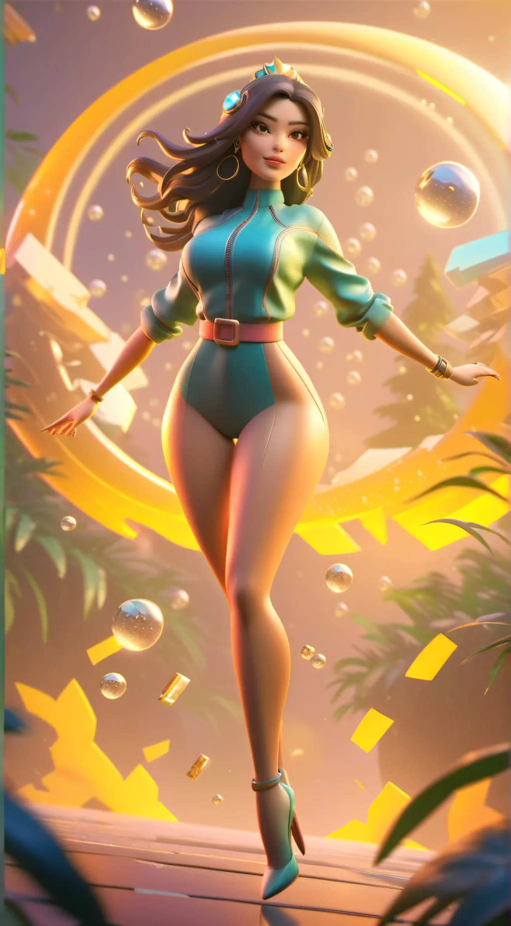 ai character: Lily background