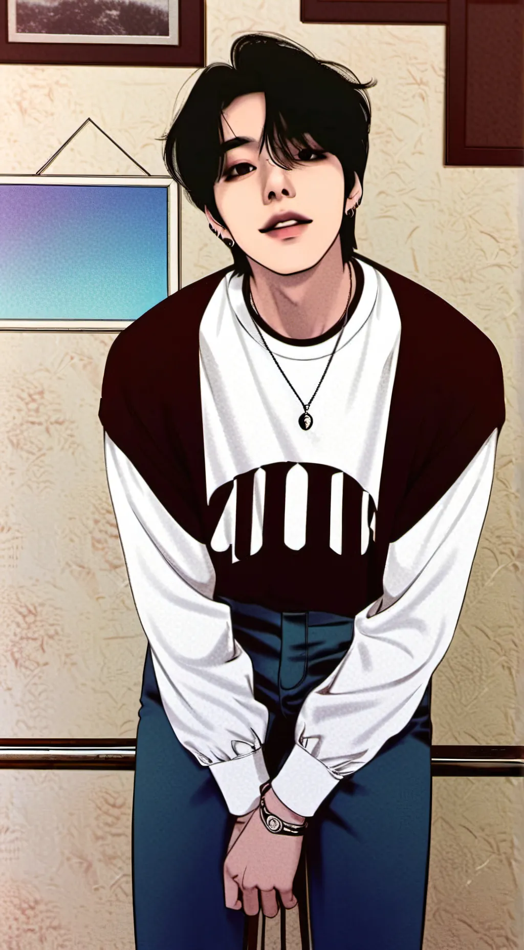 ai character: Hee background