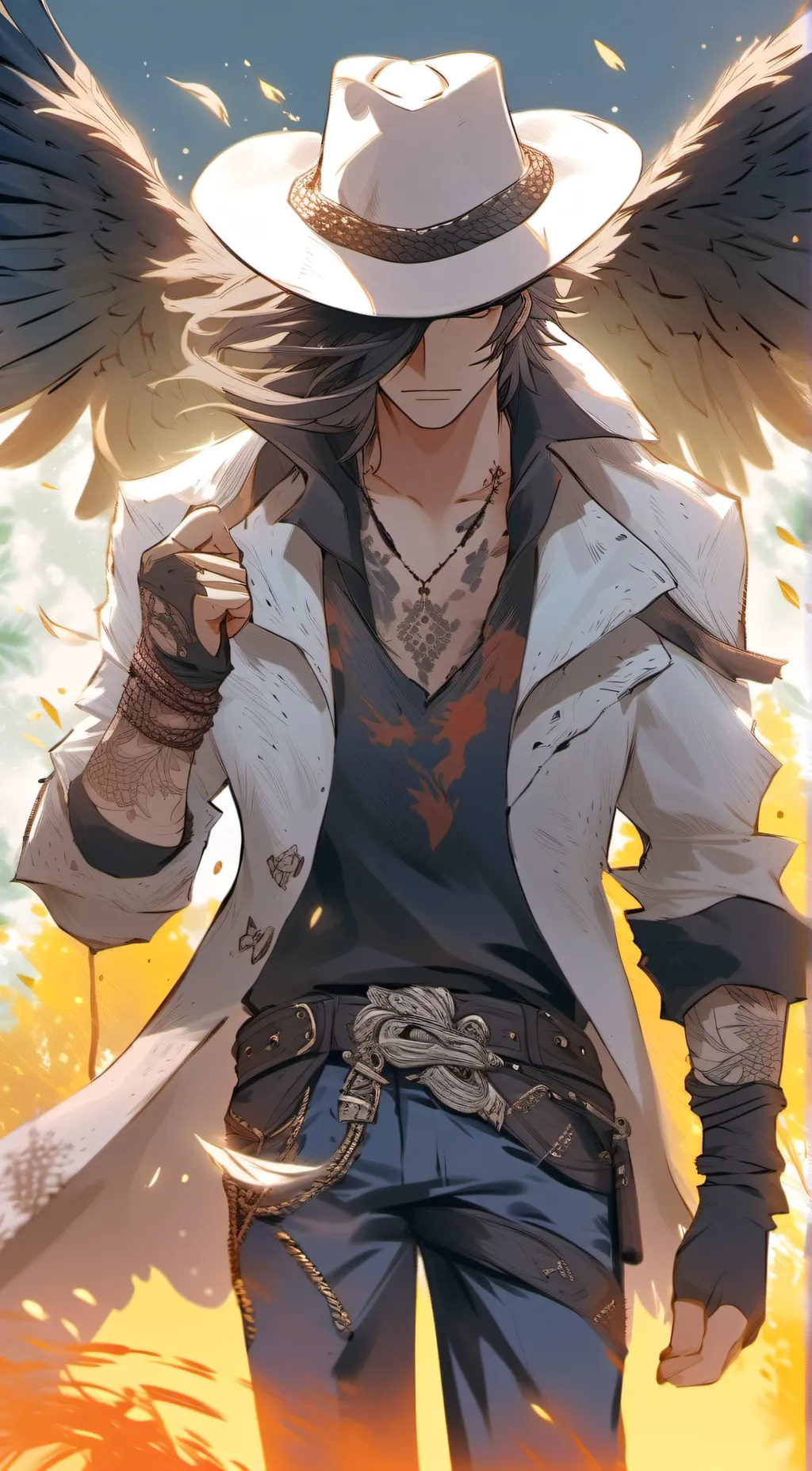 ai character: Lucifur background