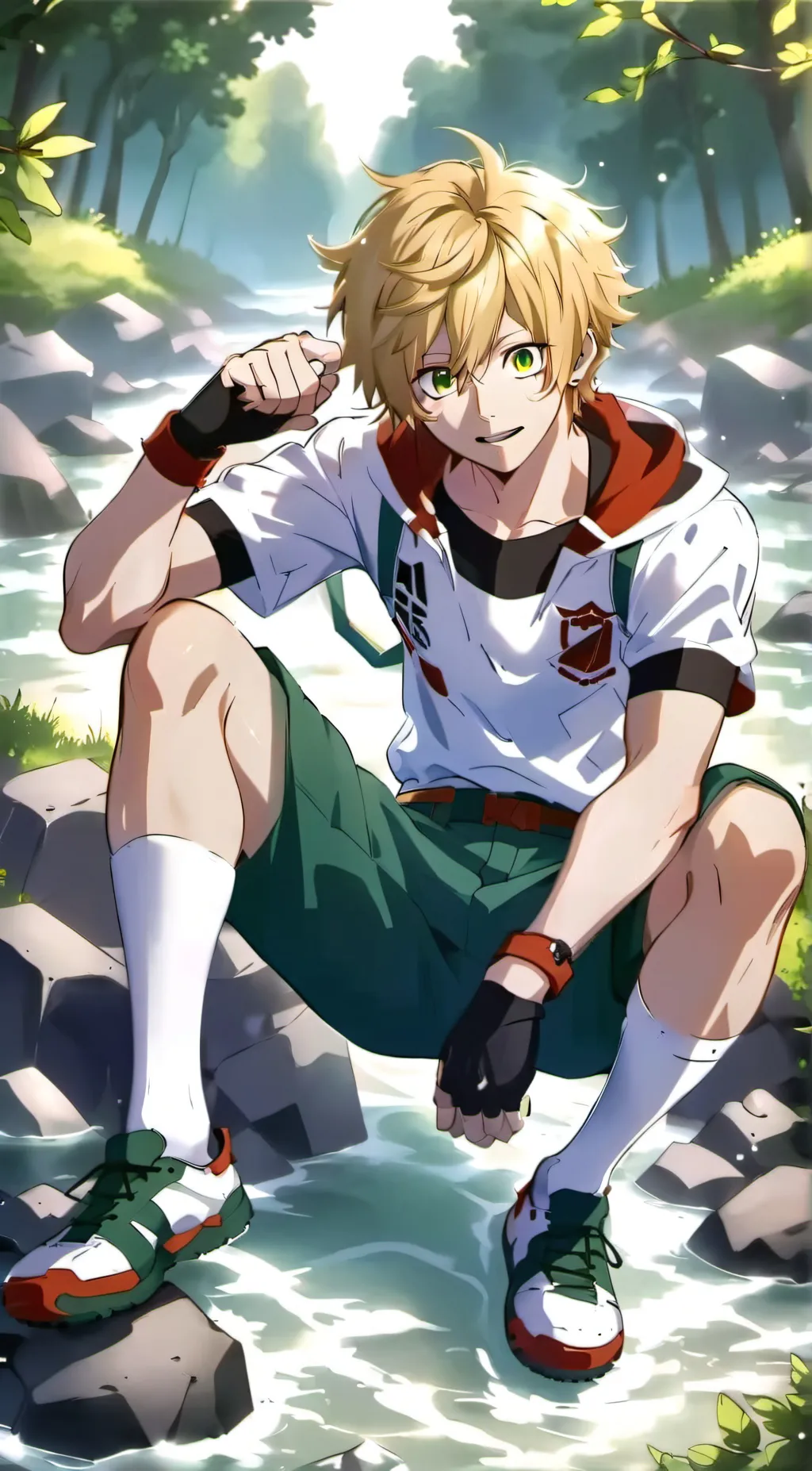 ai character: bokugo  background