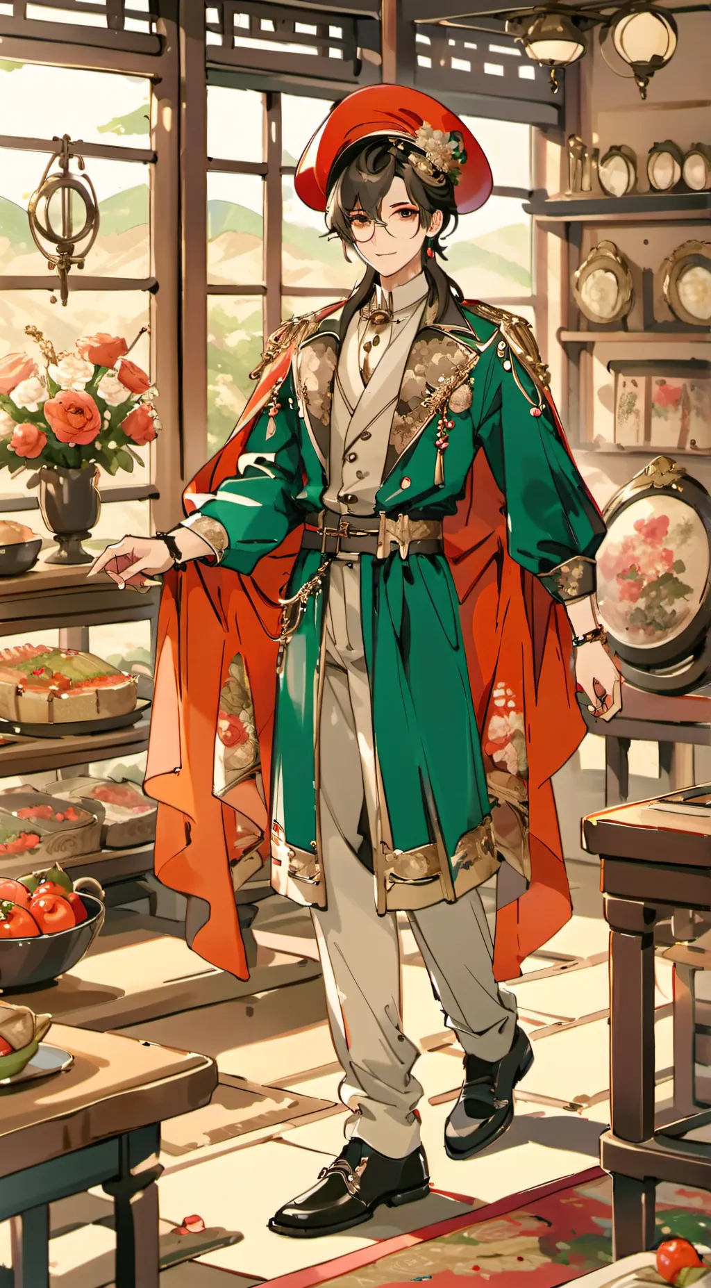 ai character: Tentacles  background