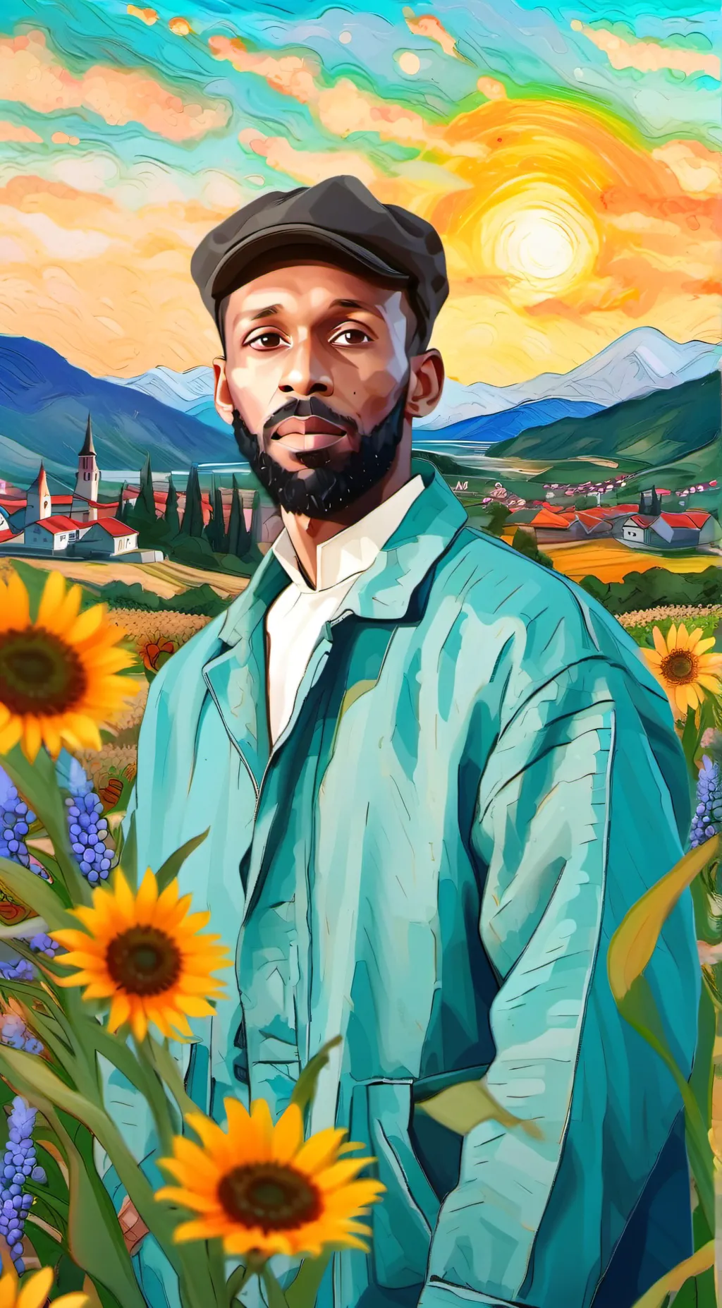 ai character: aden background