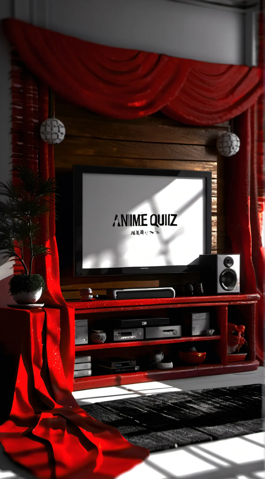 ai character: ANIME QUIZ  background