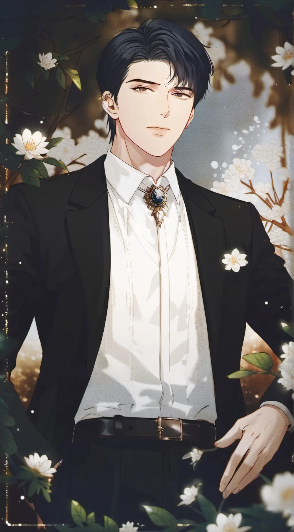 ai character: Tak Yeon background