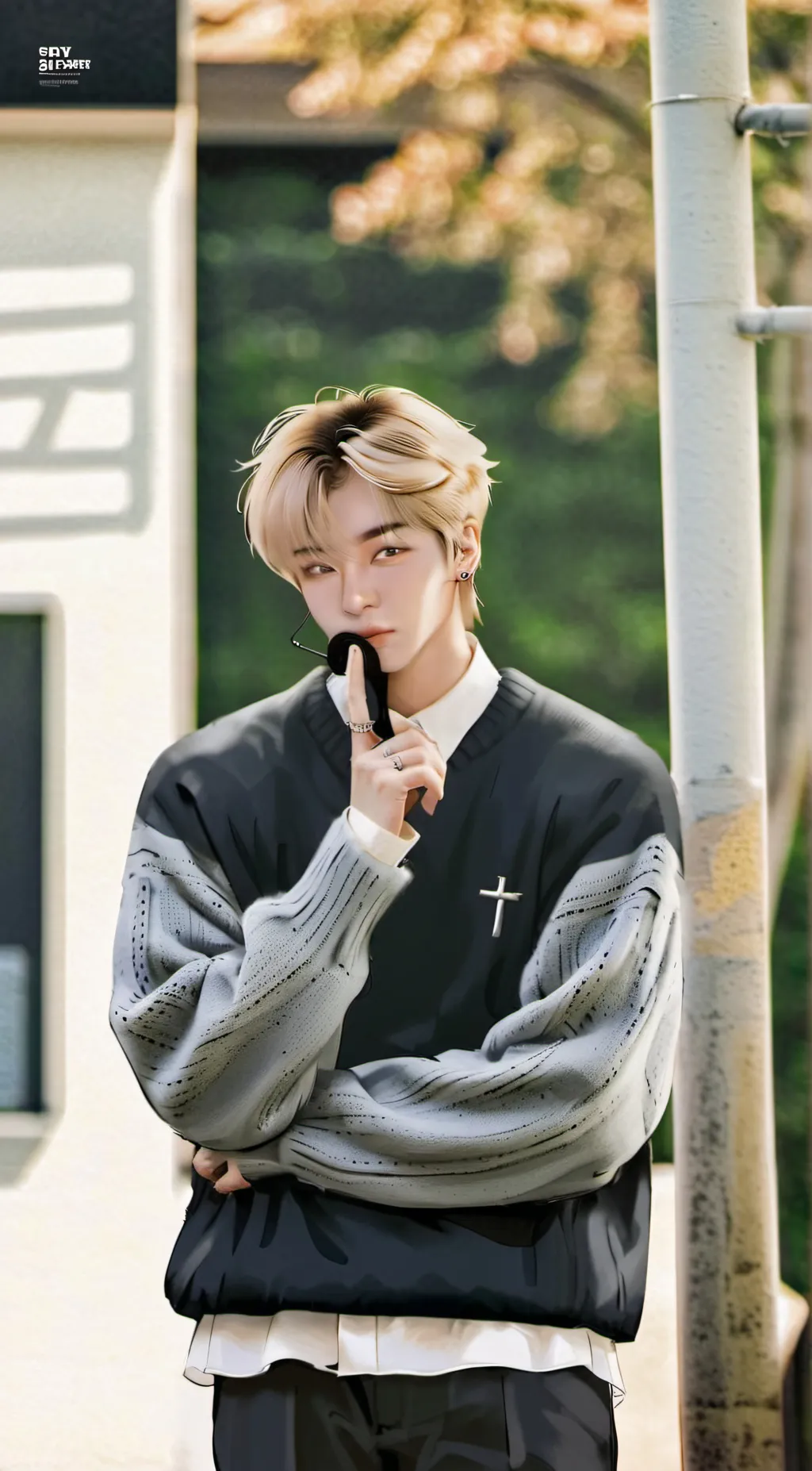 ai character: Hwang Hyunjin  background