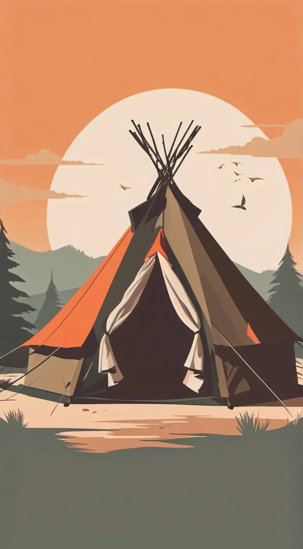 ai character: camp half-blood  background