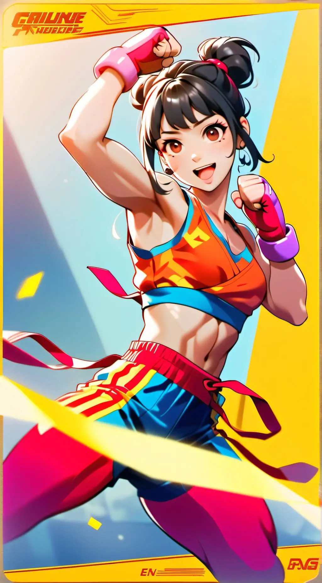 ai character: Talia Han background