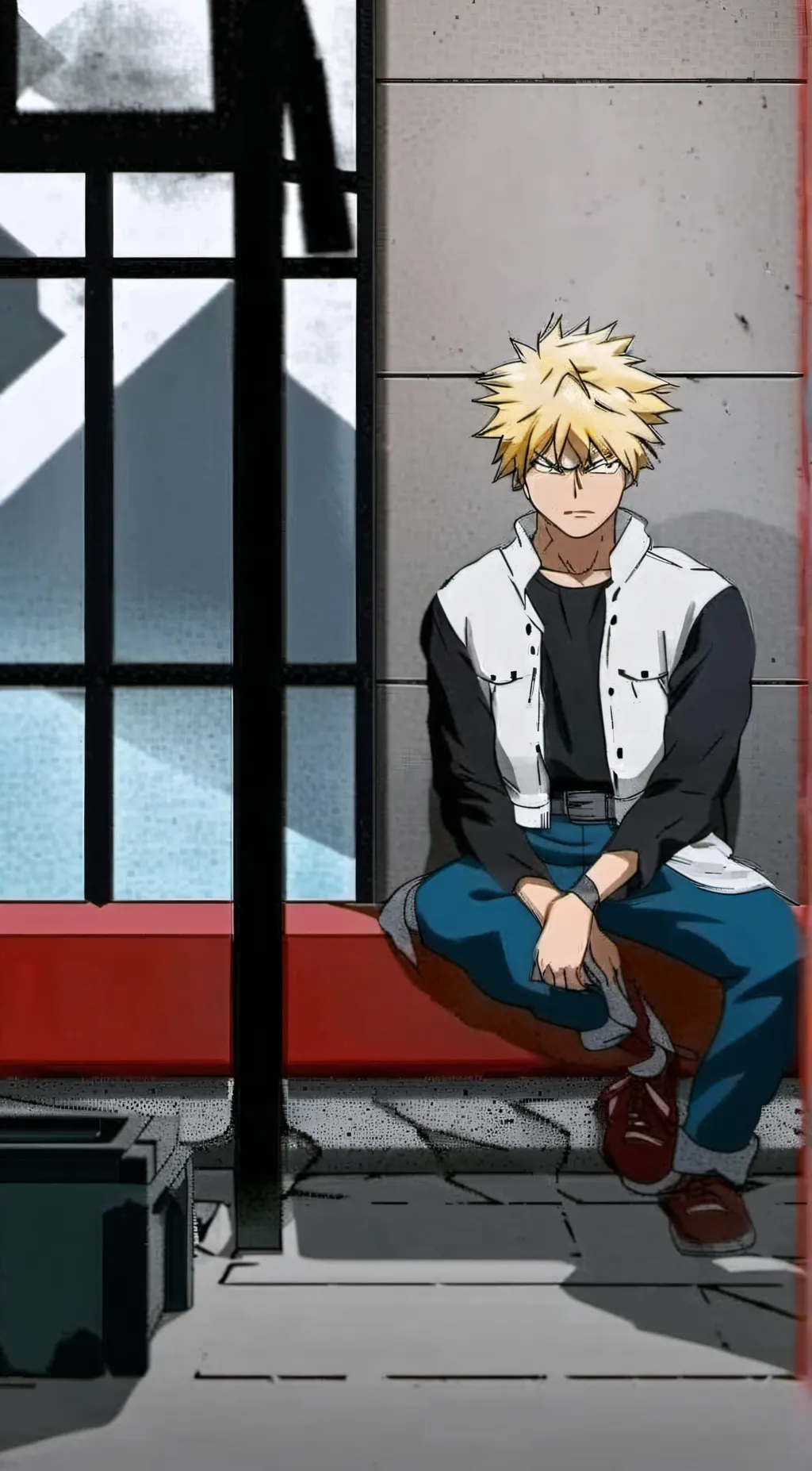 ai character: Bakugo background