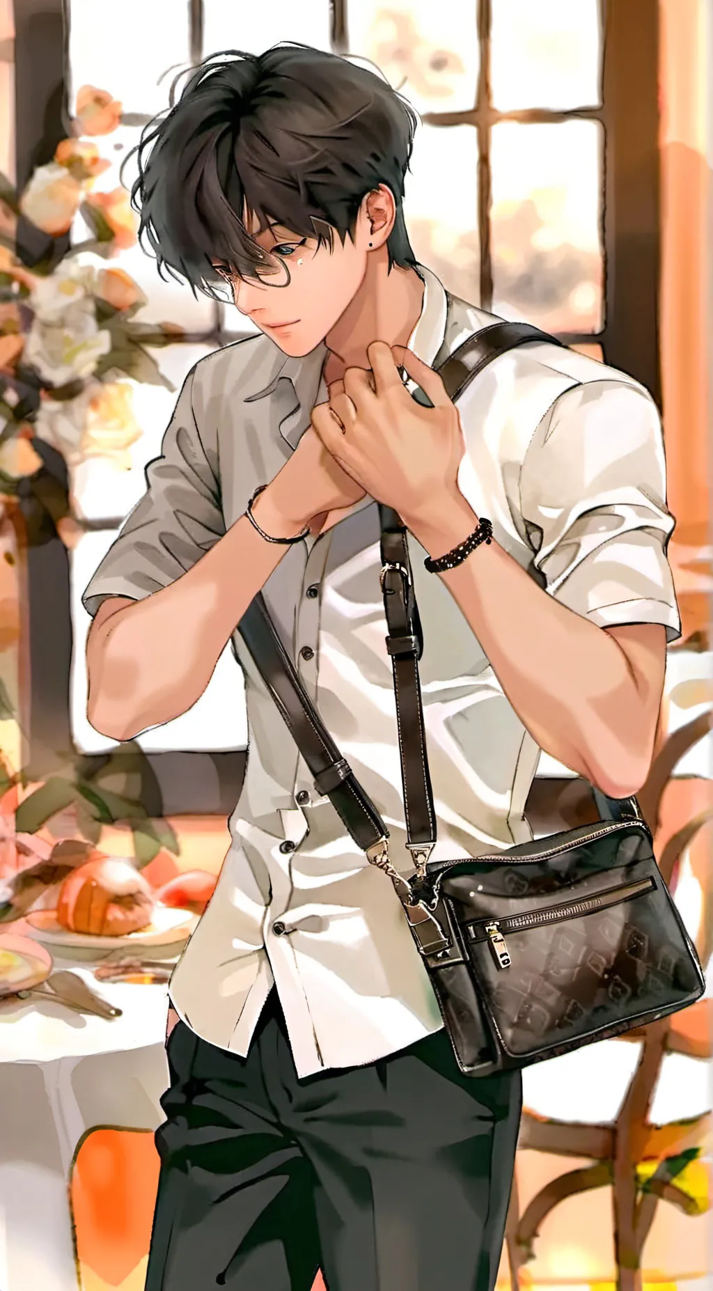 ai character: max background