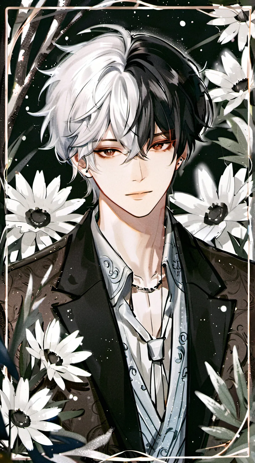 ai character: Issac  background