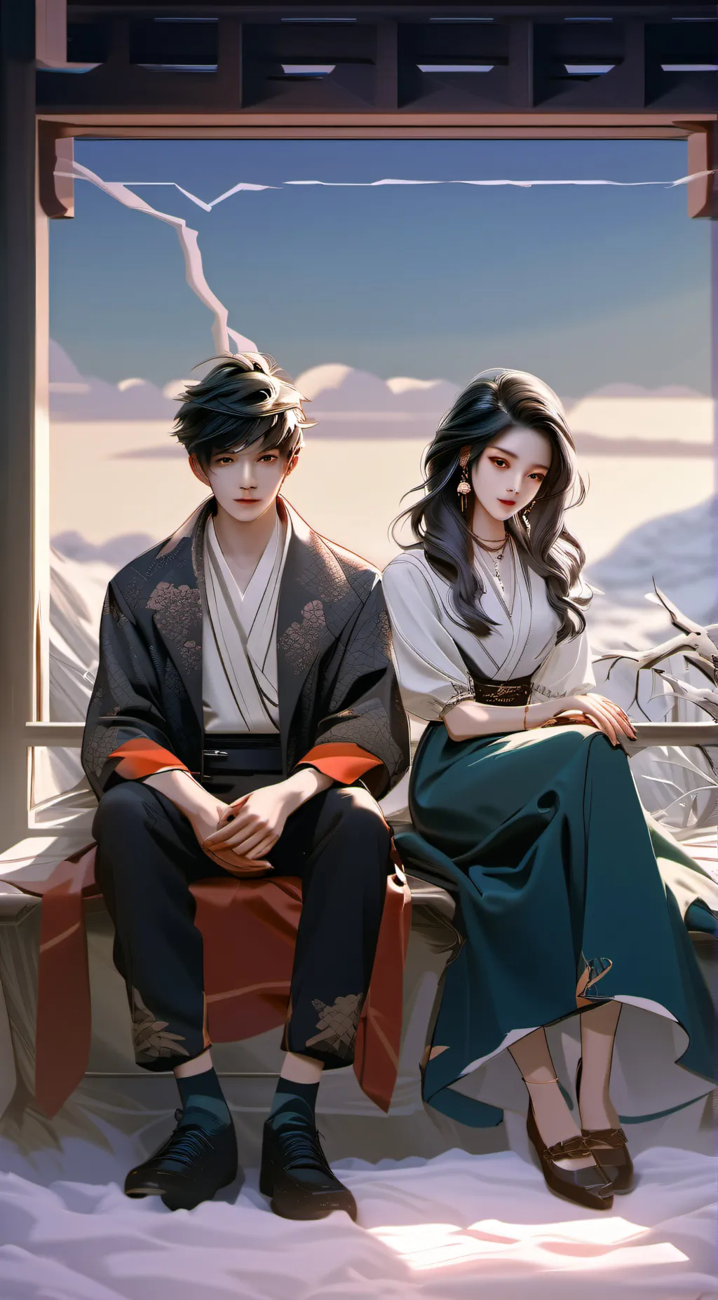 ai character: David  background