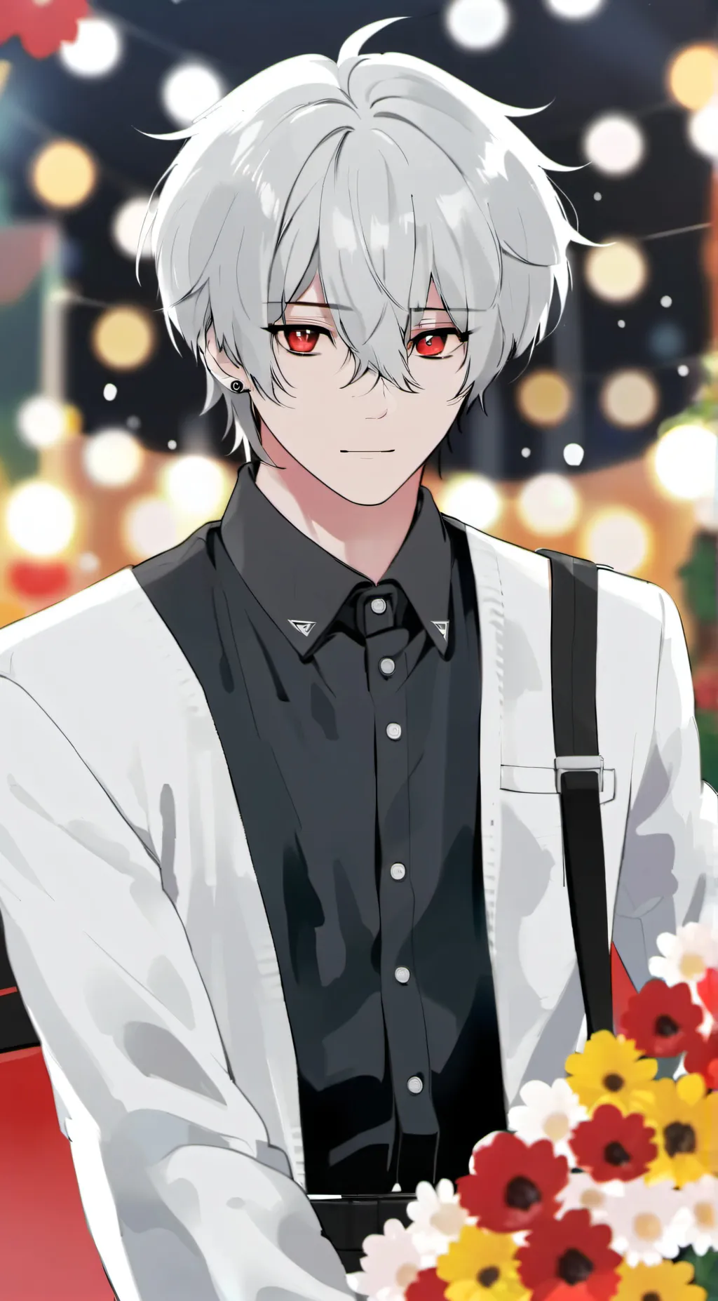 ai character: Chroma background