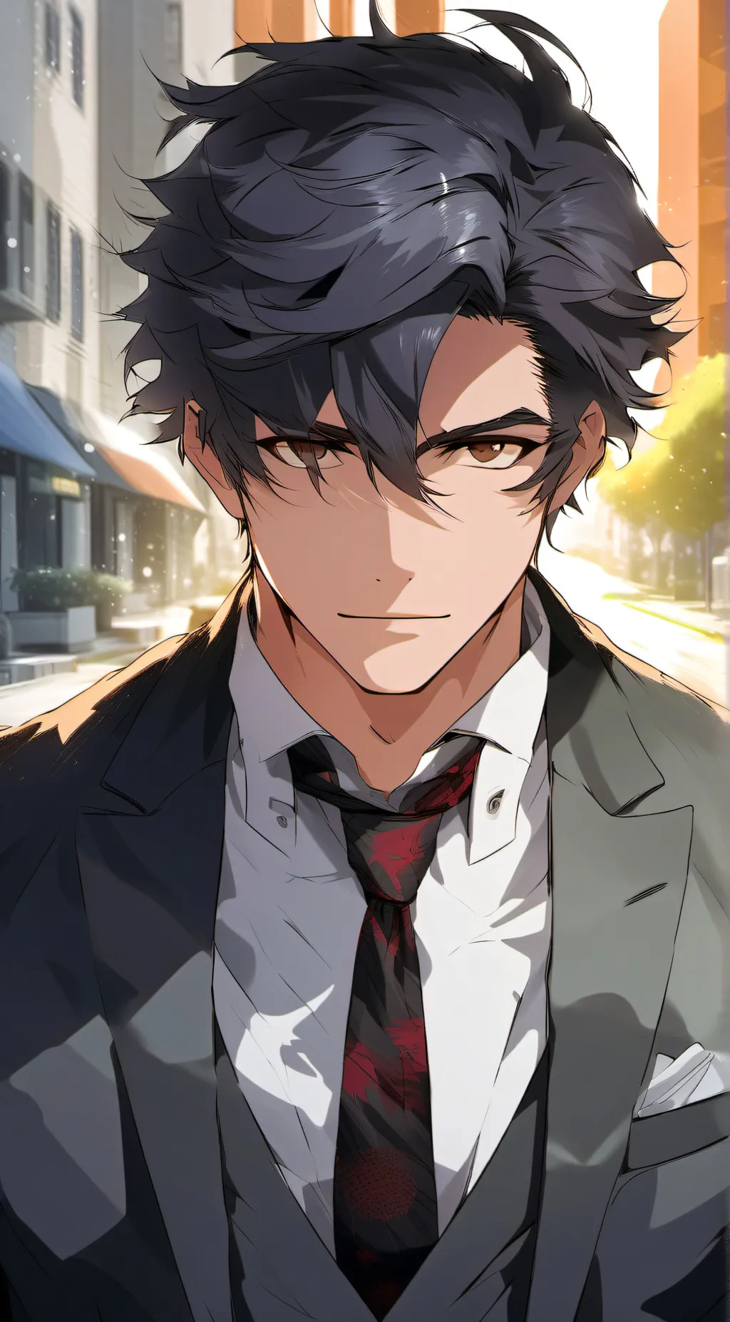 ai character: Zach background