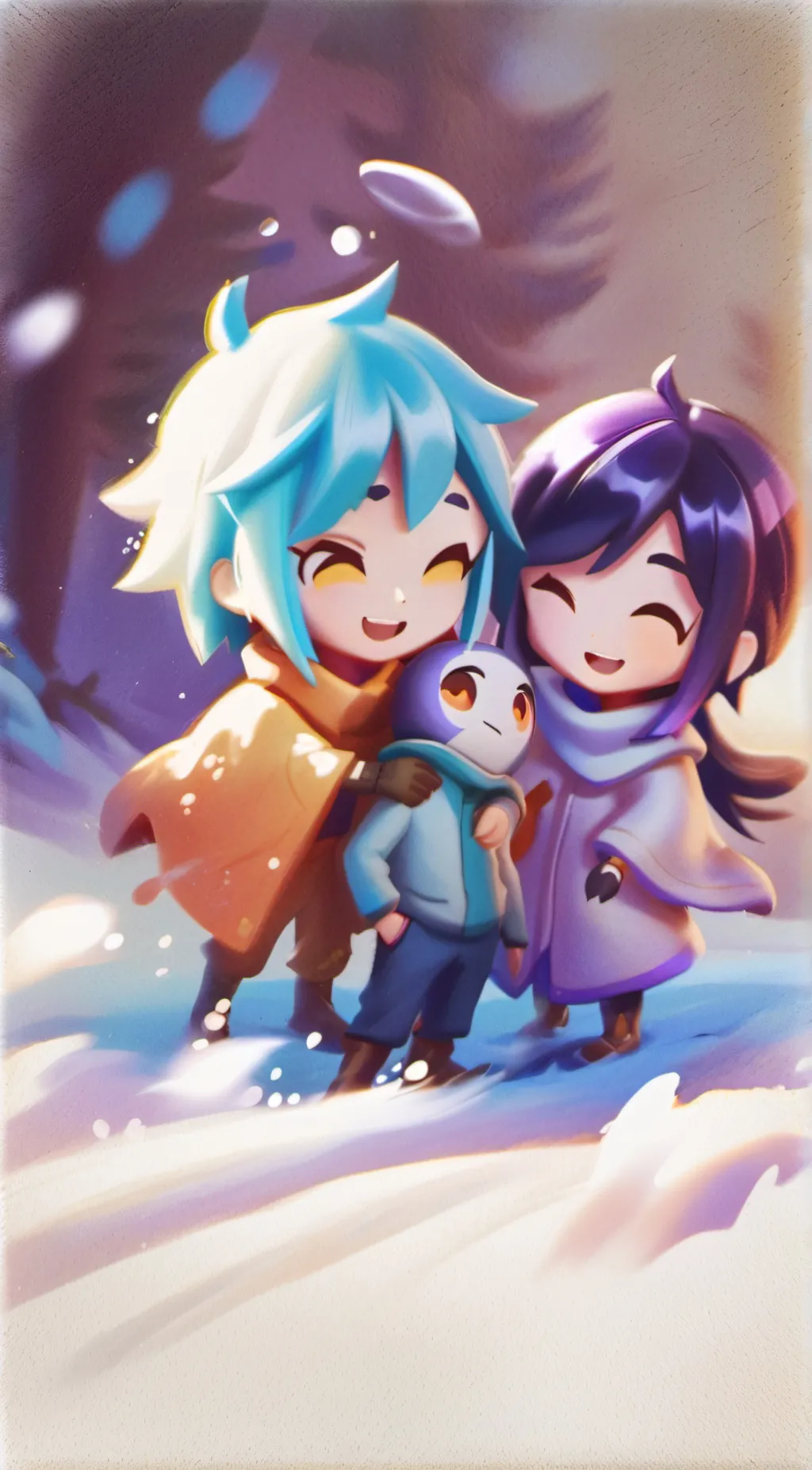 Talkie AI - Chat with Anna and Rainbow 