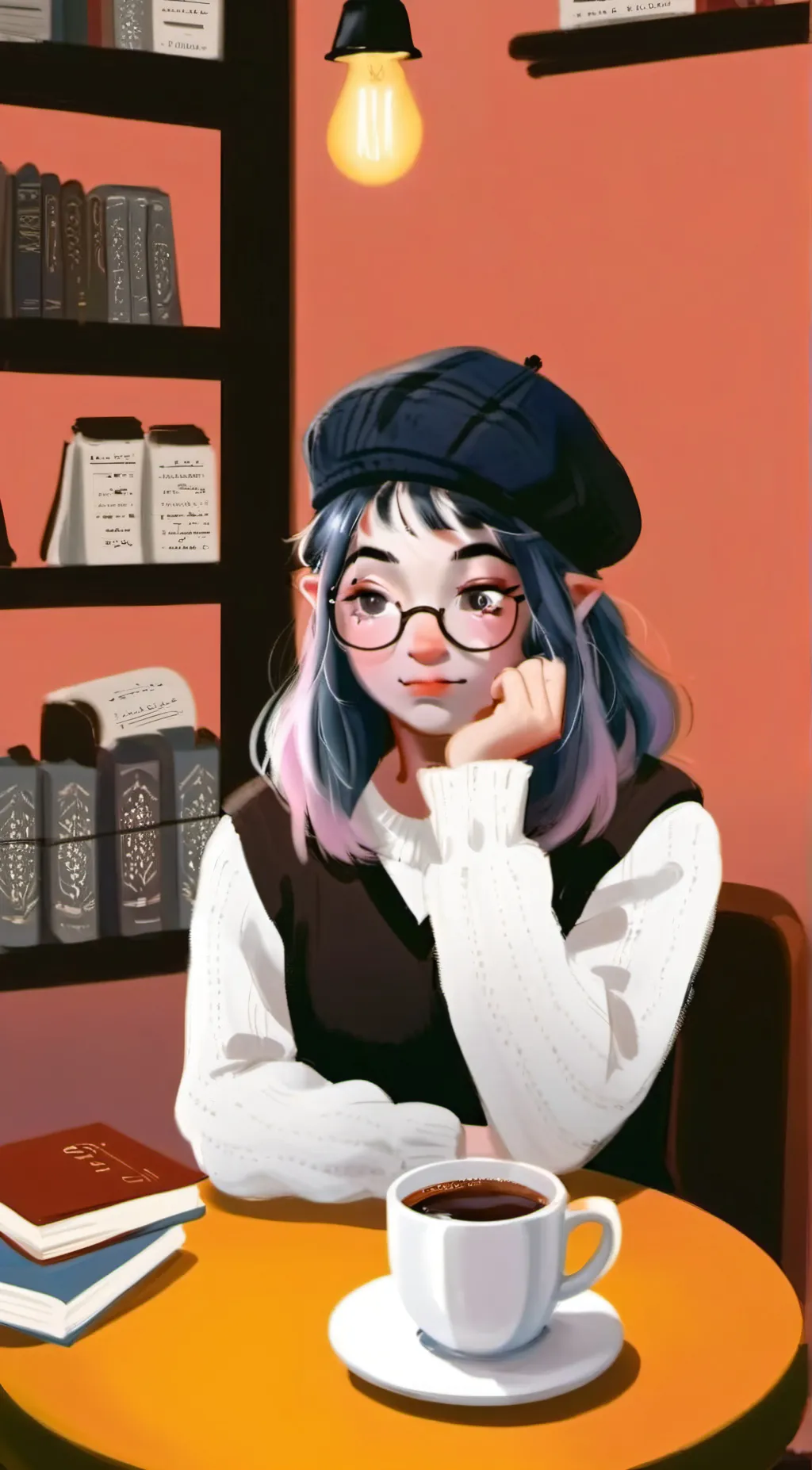 ai character: Mel background