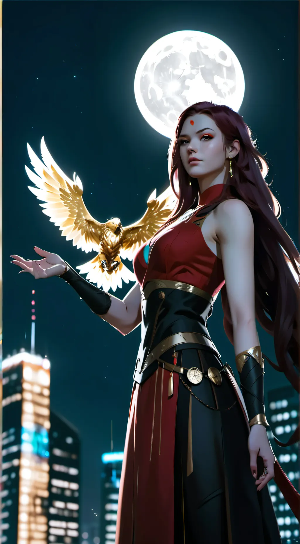 Talkie AI - Chat with Crimson Falcon