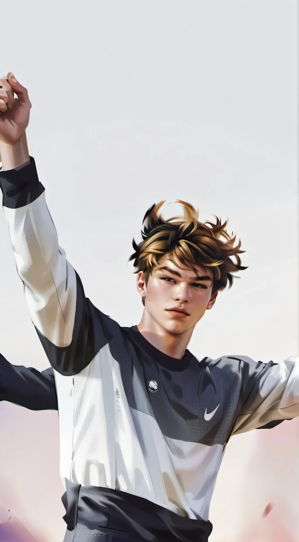 ai character: Jordan barrett  background