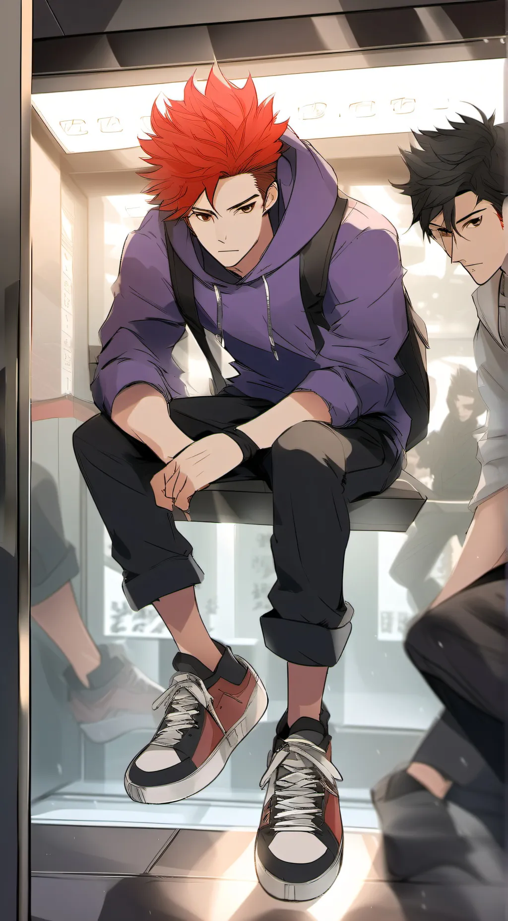 ai character: David background