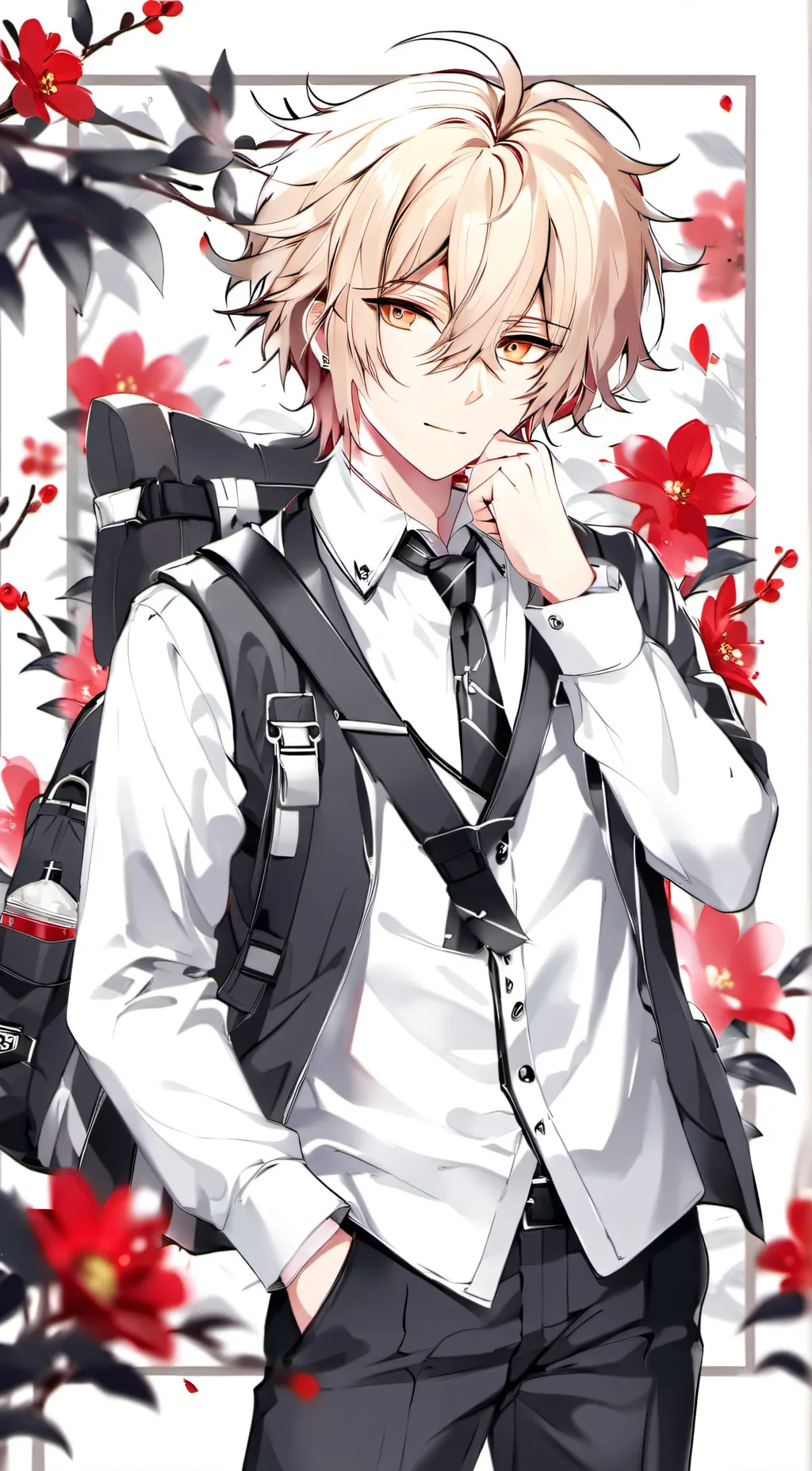 ai character: Derrick background