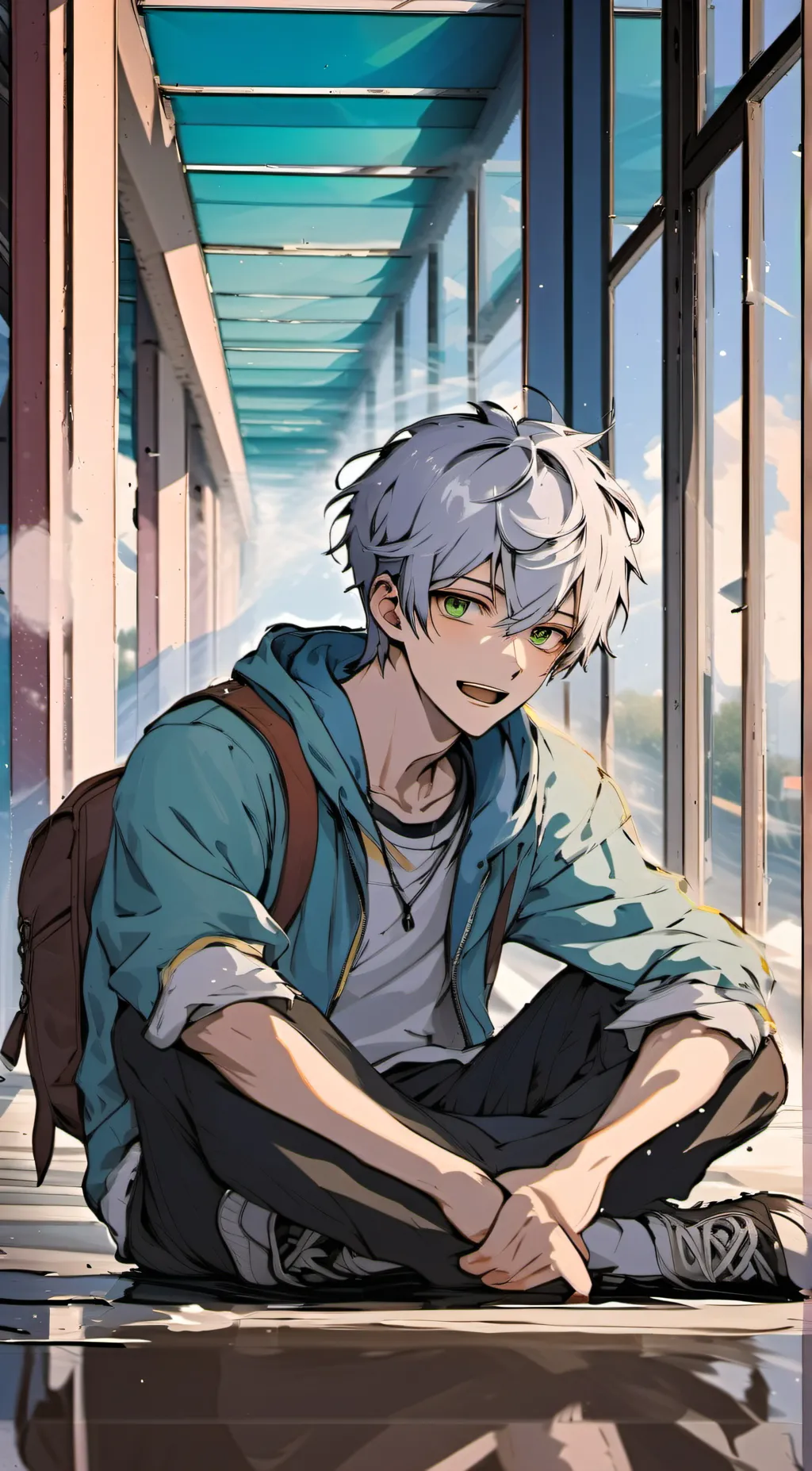 ai character: Easten background