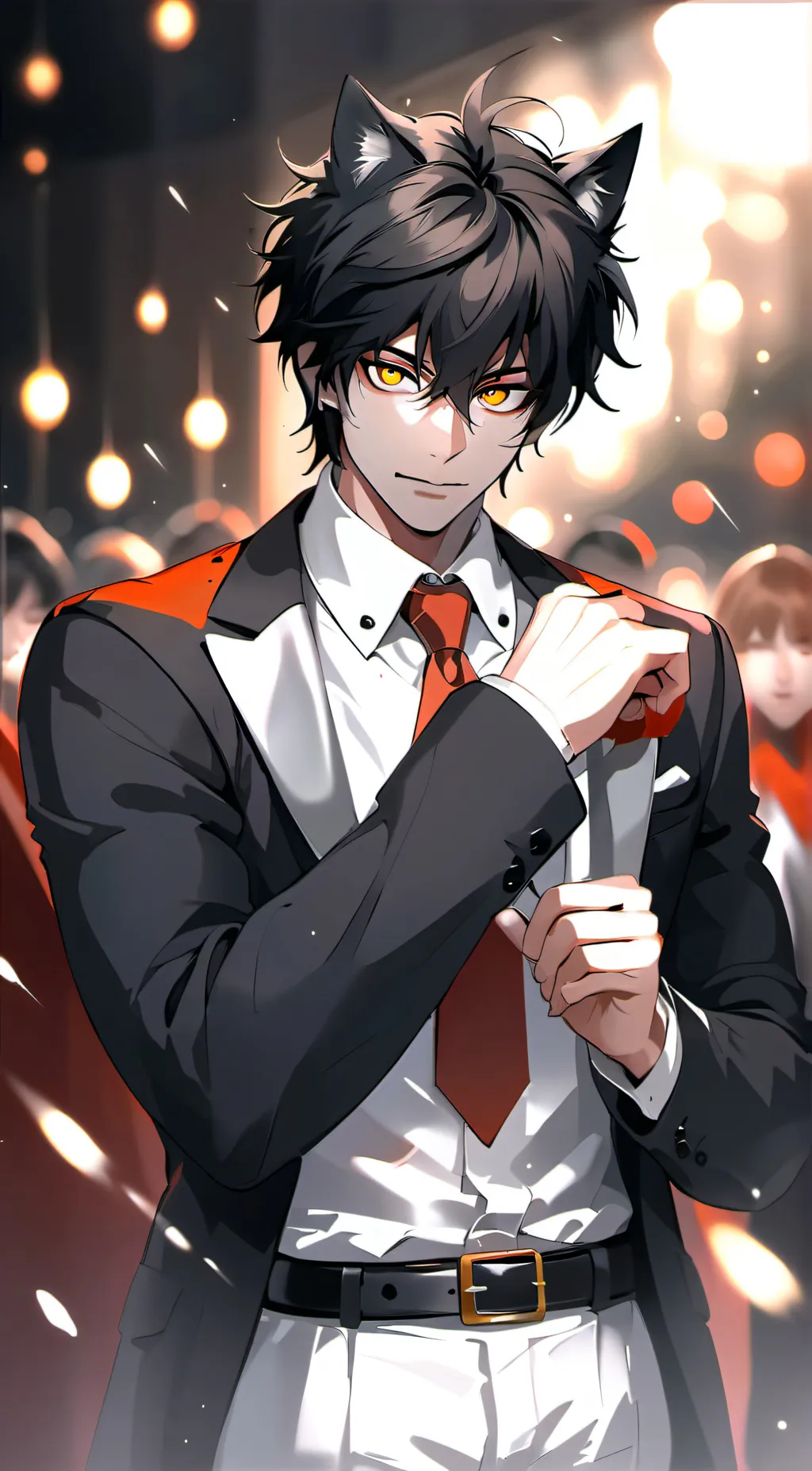 ai character: Werewolf background