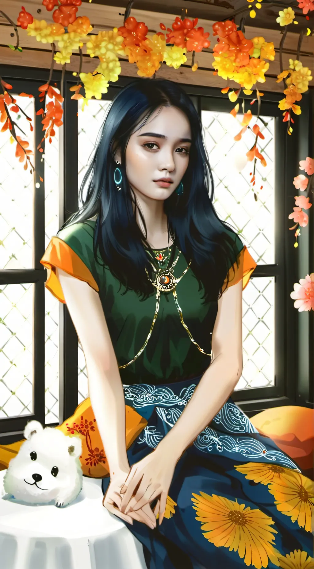 ai character: gina background