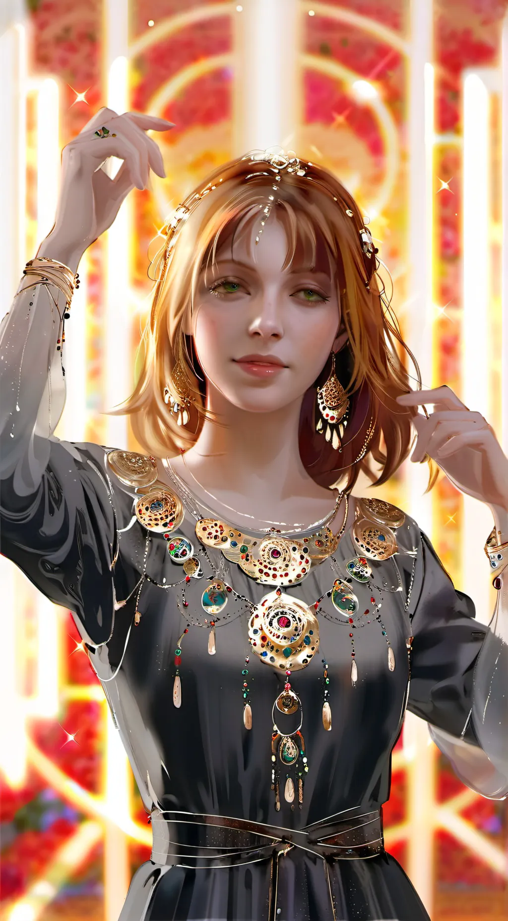 ai character: Rachel  background