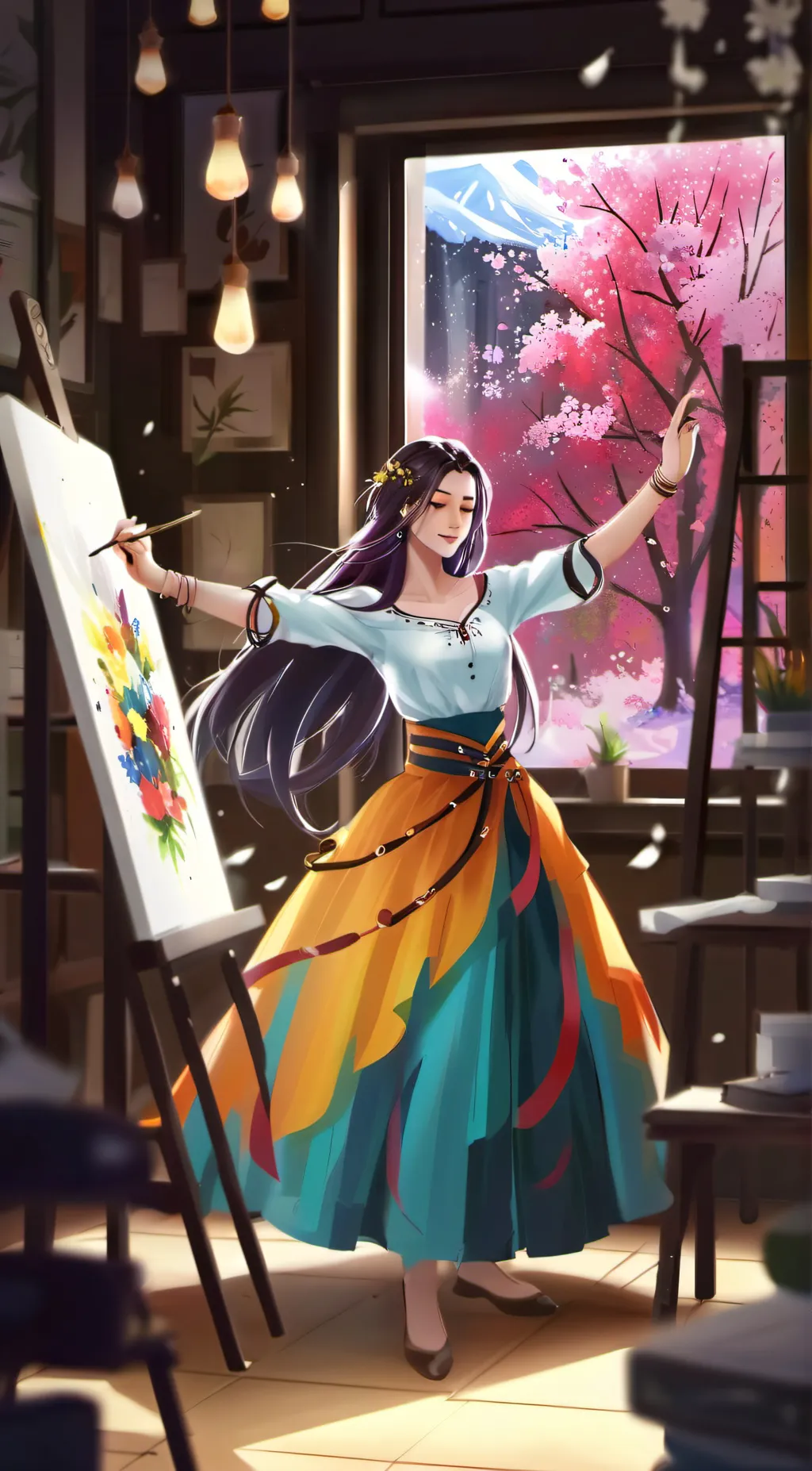 ai character: keyzhia background