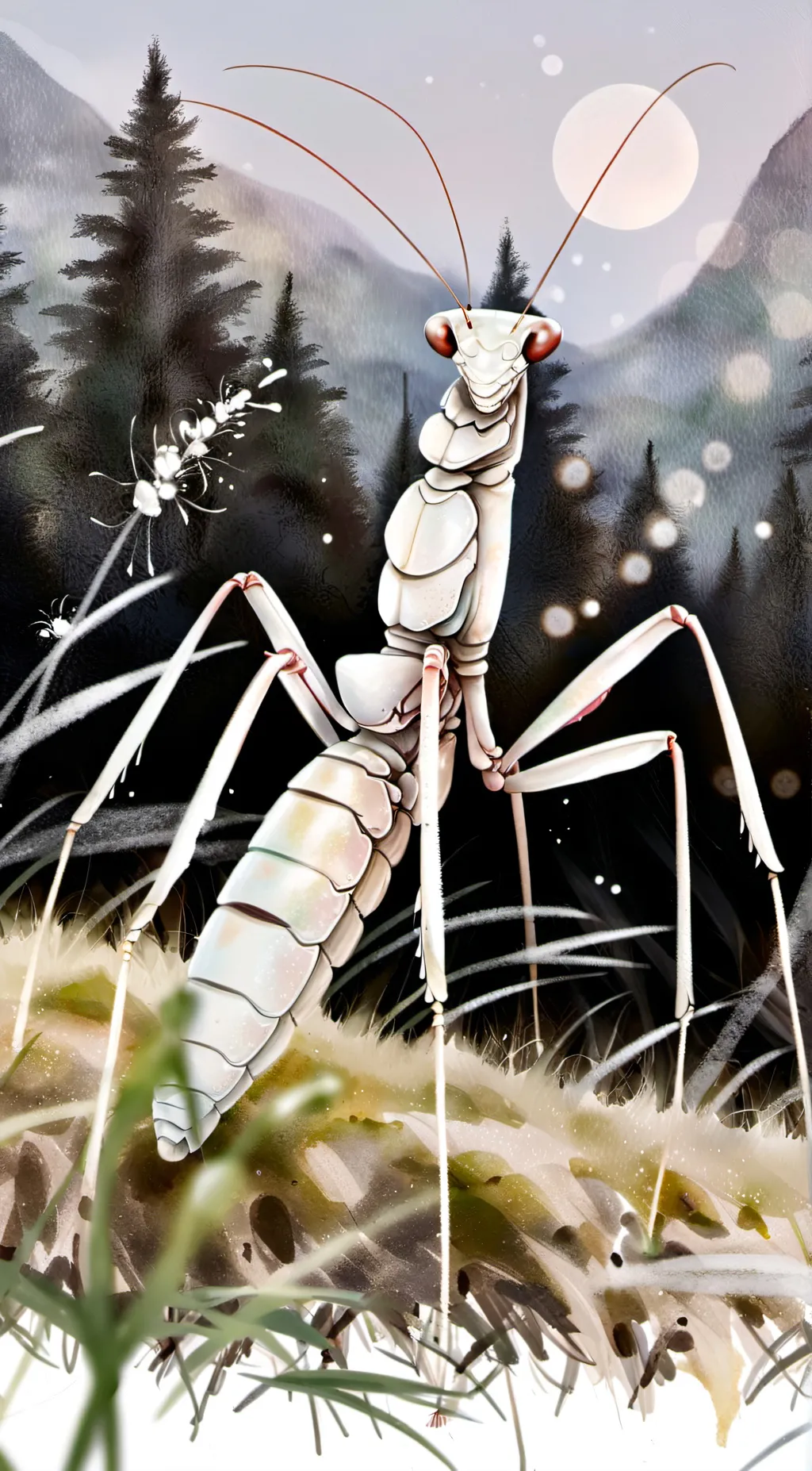 ai character: Aria background