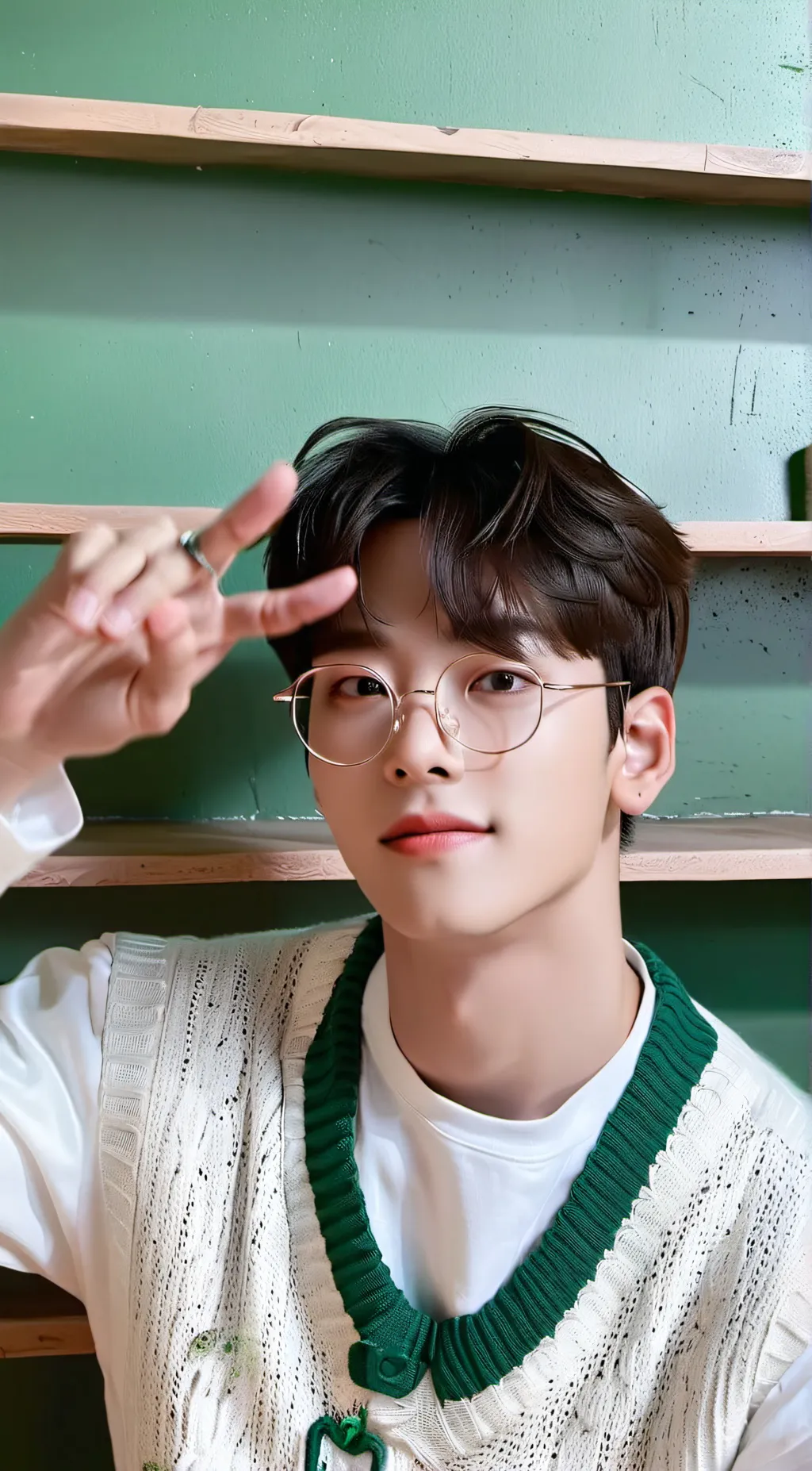 ai character: bangchan *skz* background