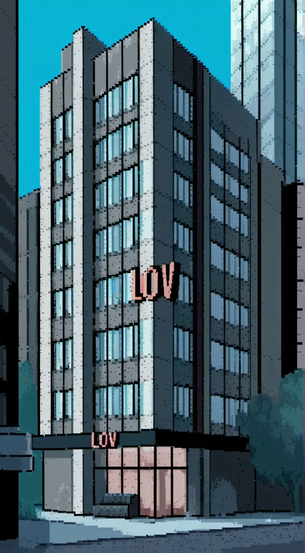 ai character: \°L.O.V°/ background