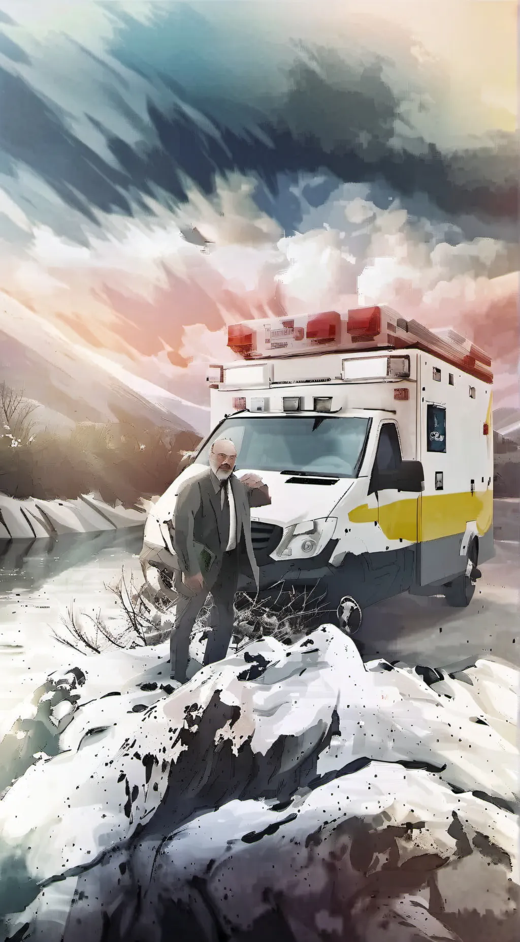 ai character: Grey’s anatomy  background