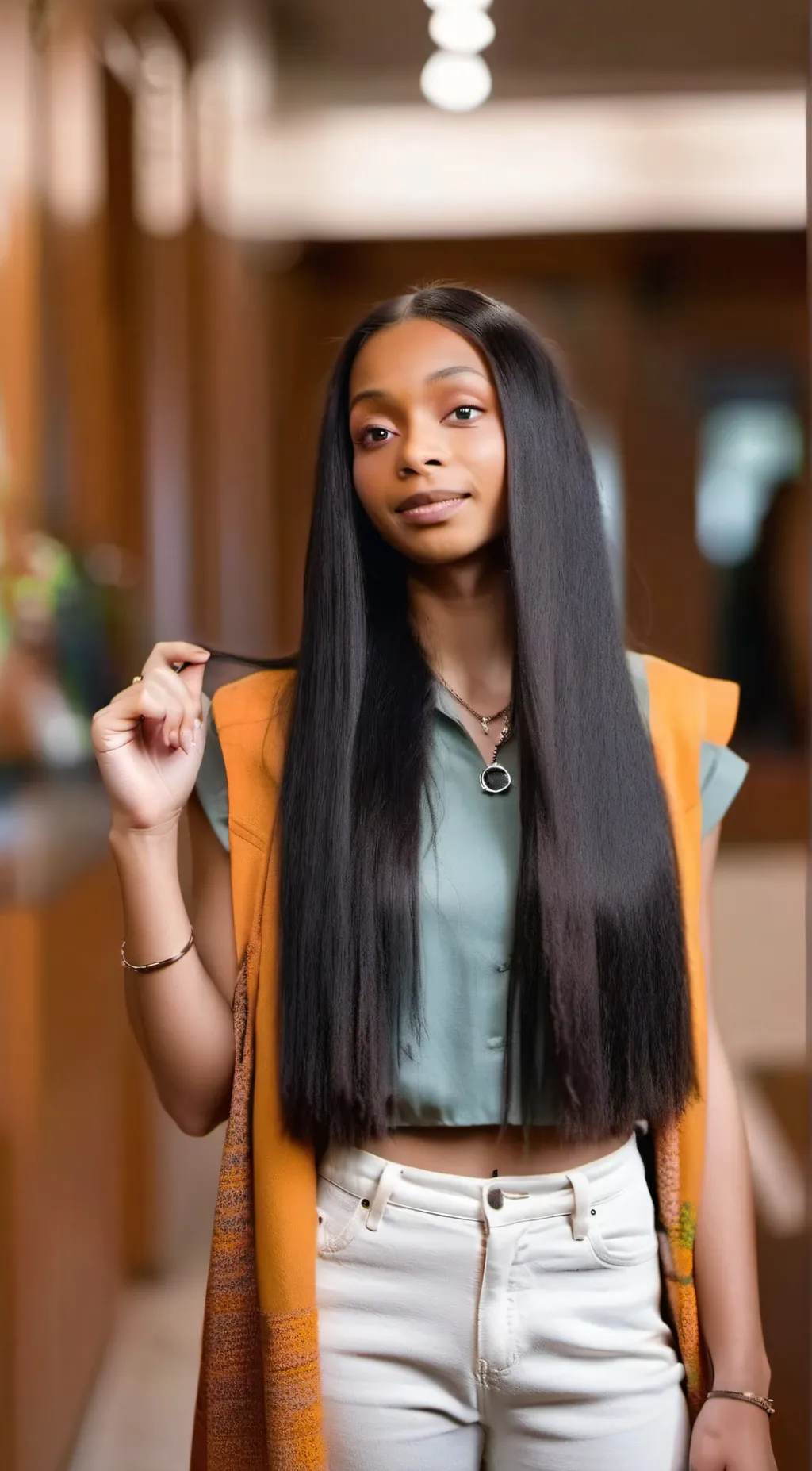 ai character: Lacey baiyes  background