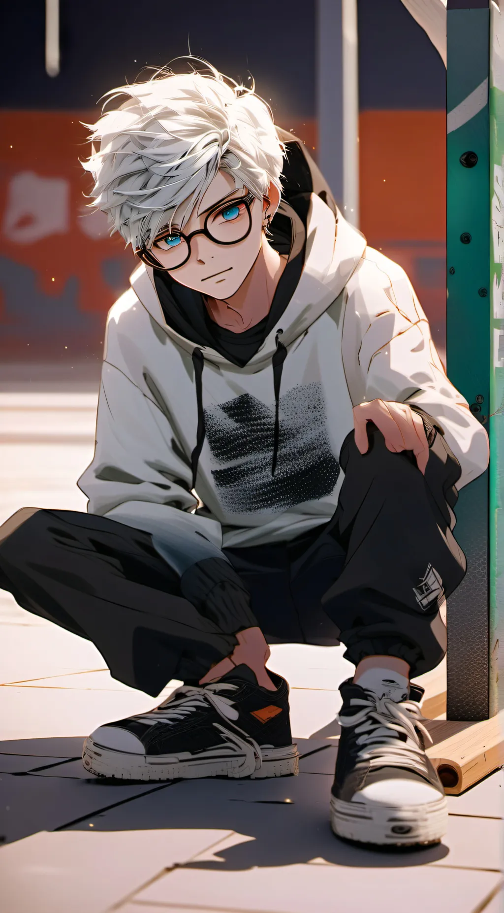 ai character: Xander background